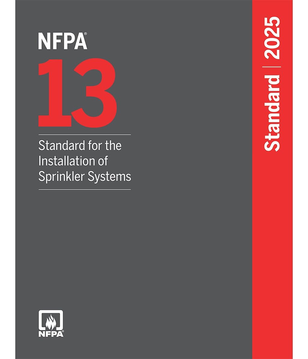 NFPA 13, Standard for the Installation of Sprinkler Systems 2025 Edition Paperback – December 23, 2024