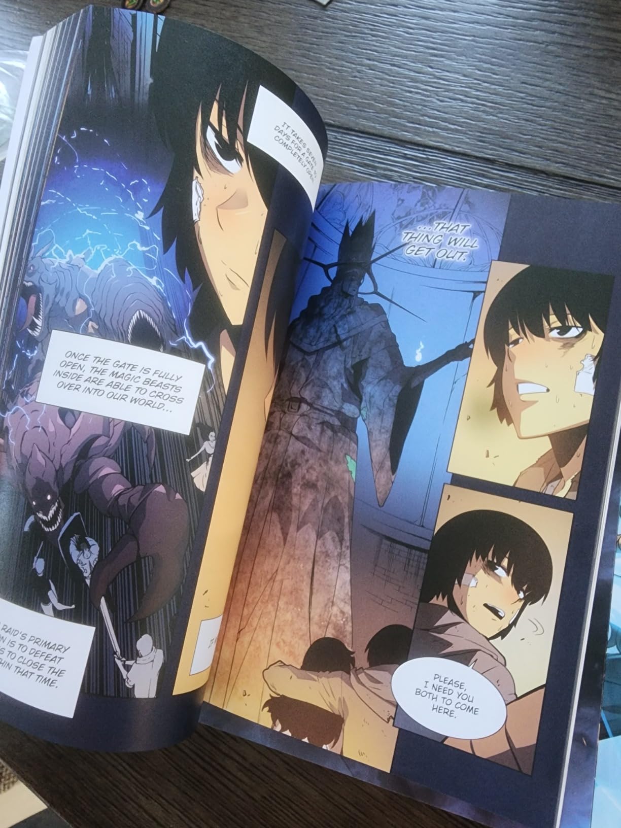 Solo Leveling Manga Series, Vol 1-11, Collection Books , Full Color Set by Chugong