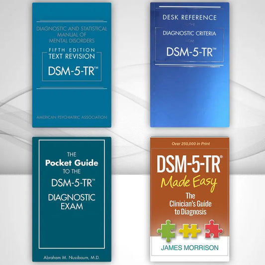 Complete DSM-5-TR Clinical and Study Set β Diagnostic Manual, Study Tools & Reference Aids