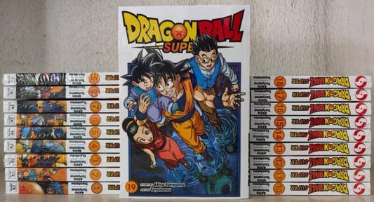 Dragon Ball Super Set Vol 1-21 Manga English Akira Toriyama Comic Book Full/Loose Set π Bonus: Free Manga-Themed Wall Poster