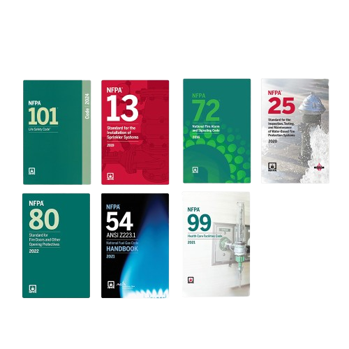Complete 2024 NFPA Fire & Life Safety Compliance Set β NFPA 101, 13, 72, 25, 80, 54 & 99