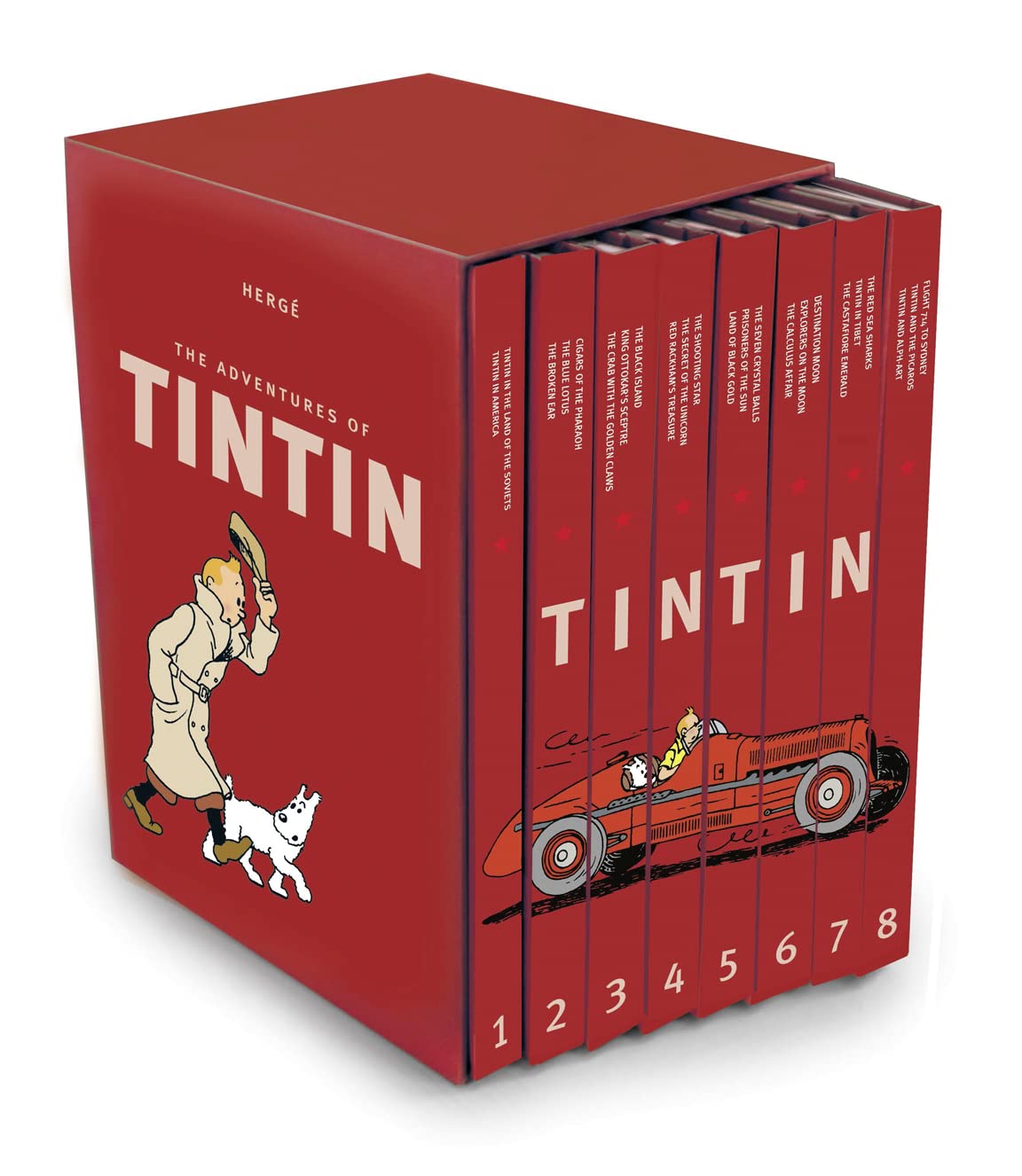 Adventures of Tintin Complete Set (The Adventures of Tintin - Compact Editions) Product Bundle