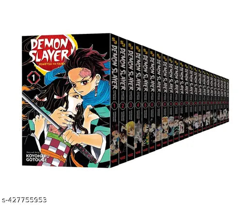 Demon Slayer: Kimetsu no Yaiba Vol 1-23 Comics Complete Manga Full/Loose Set by Eichiro Oda Rare Excellent Condition 🎁 Freebie: A free Manga Wall Poster