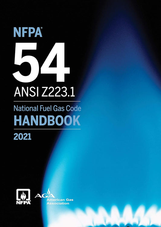 NFPA 54, National Fuel Gas Code Handbook, 2021 Edition Hardcover – November 30