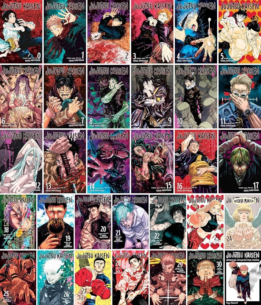 Jujutsu Kaisen Complete Box Set: Includes volumes 1-30 with volume 0
