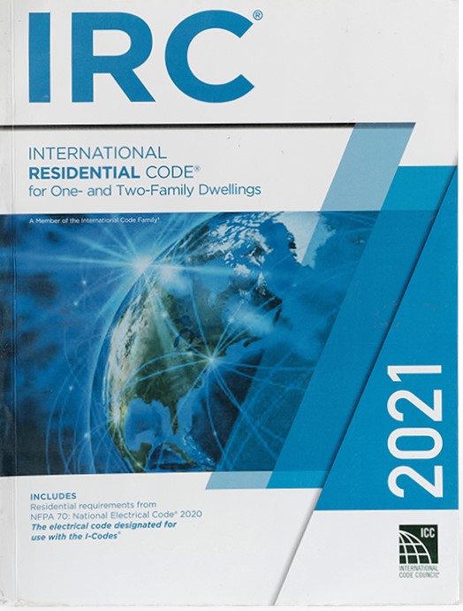 2021 International Residential Code (International Code Council Series) ISBN: 9781609839574