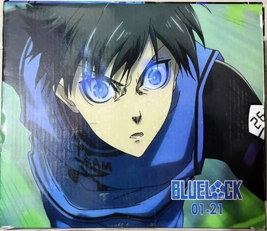 Manga Blue Lock Books Set Vol.1-21 (Blue Lock Books set: Volume 1-21) by Muneyuki Kaneshiro (Author), Yusuke Nomura (Illustrator)