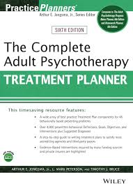 he Complete Adult Psychotherapy Treatment Planner (PracticePlanners) 6th Edition ISBN: 9781119629931