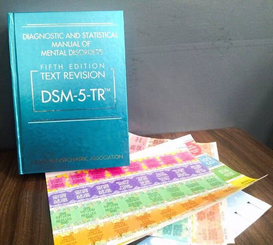 Diagnostic and Statistical Manual of Mental (Hardcover) DSM 5 TR + Tabs  9780890425756