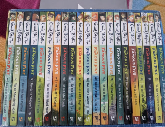 Famous Five Complete 21 Books Collection by Enid Blyton,  Paperback ISBN: 9781444916416