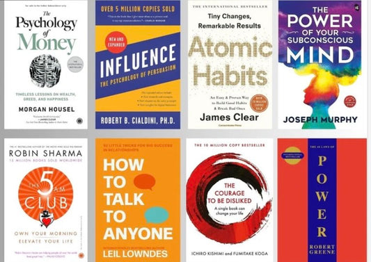 Power & Strategy: 8-Book Self-Help Collection for Personal Growth, Influence & Success