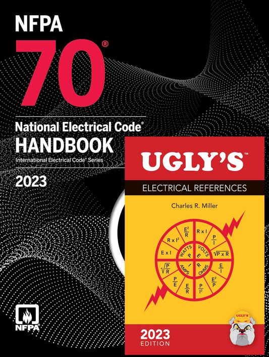 NFPA 70, National Electrical Code Handbook, 2023 Edition with Ugly’s Electrical References, 2023 Edition 7th Edition ISBN: 9781455929078