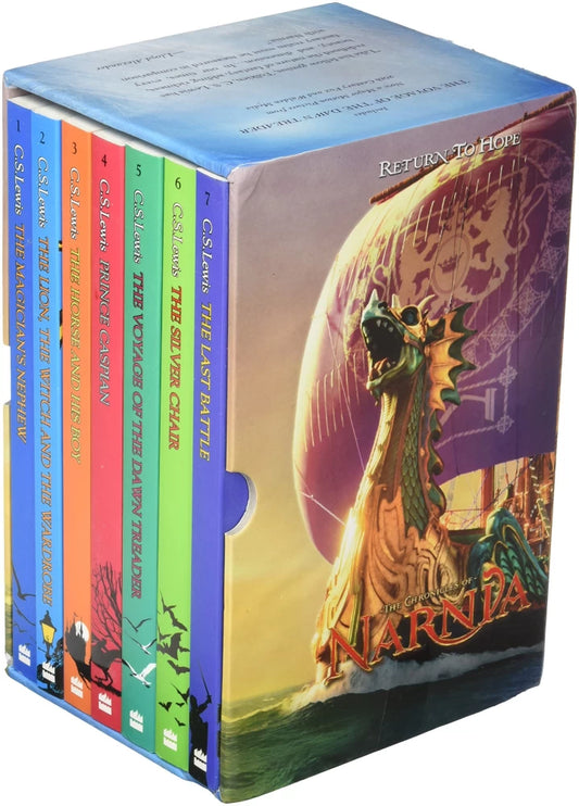 CHRONICLES OF NARNIA BOX SET  (English, Paperback, C. S. Lewis) 1-7 Set