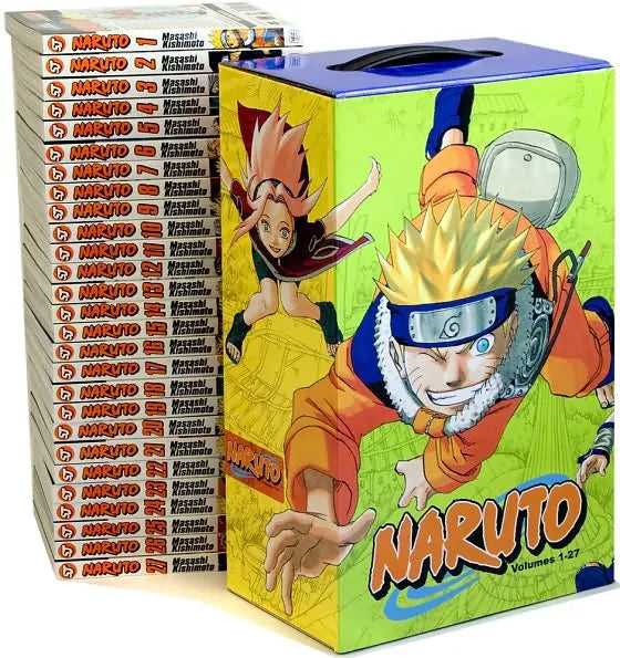 Naruto Box Set 1: Volumes 1-27 with Premium (1) (Naruto Box Sets) Paperback ISBN: 9781421525822