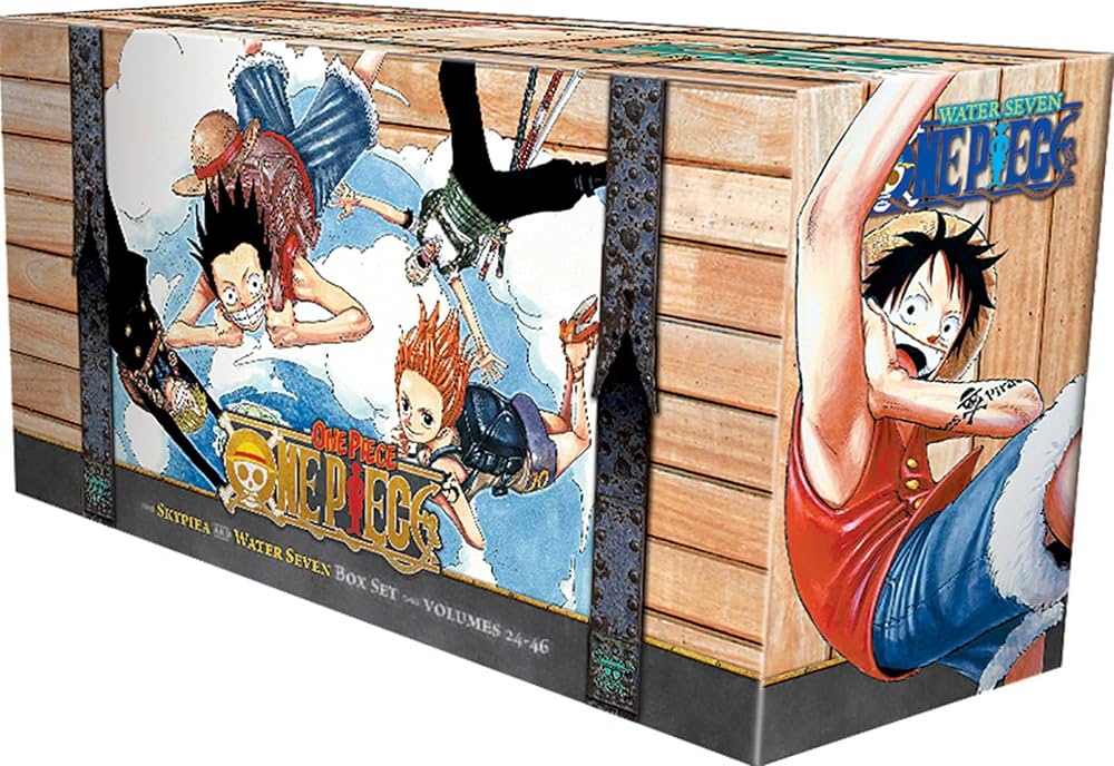 One Piece Box Set 2: Skypiea and Water Seven: Volumes 24-46 with Premium (2) (One Piece Box Sets)  by Eiichiro Oda ISBN: 9781421576060