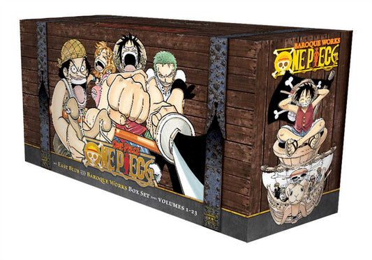 One Piece Box Set: East Blue and Baroque Works, Volumes 1-23 (One Piece Box Sets) Paperback – Box set ISBN: 9781421560748