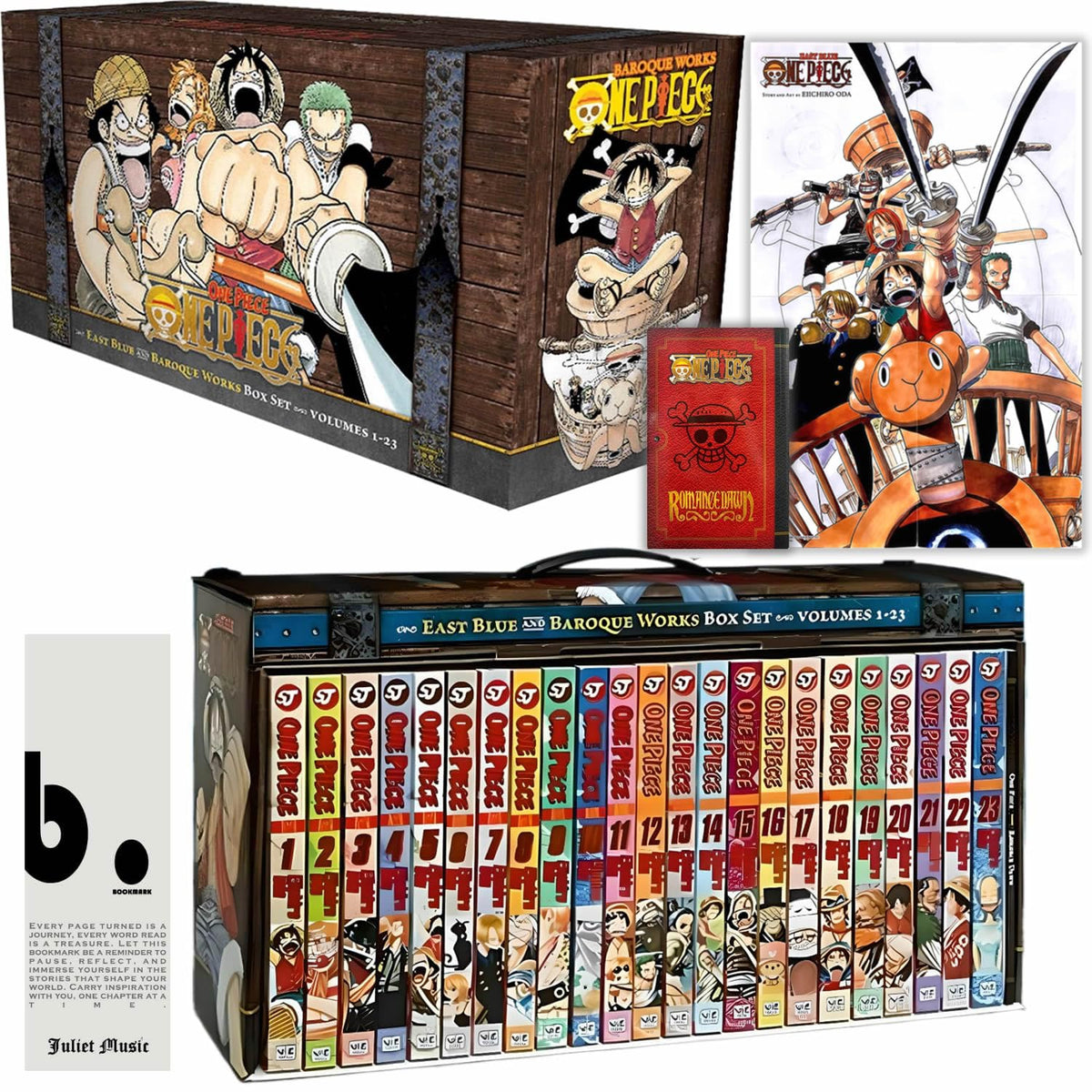 ▽ ワンピース ONE PIECE BOX SET 1-23巻 英語版 Shop One Piece Manga Complete Set English Edition (Vol 1-23)