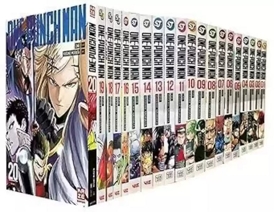 One-Punch Man Box Set (Volume 1-21)  (Paperback, Yusuke Murata) ISBN: 9789124023164