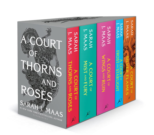 A Court of Thorns and Roses Paperback Box Set (5 books) (A Court of Thorns and Roses, 9) Paperback ISBN: 9781639730193