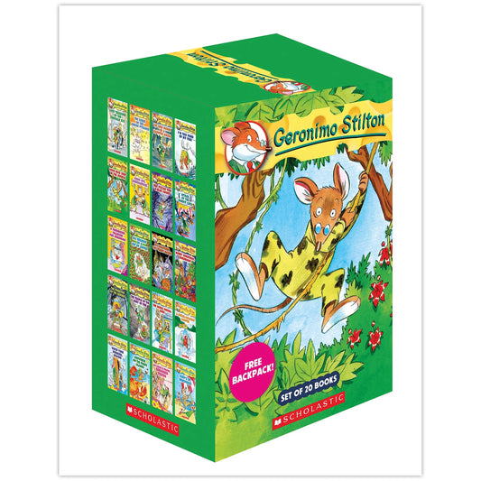 Geronimo Stilton (Set of 20 Books)  (English, Boxset, Geronimo Stilton) ISBN: 9782019112509