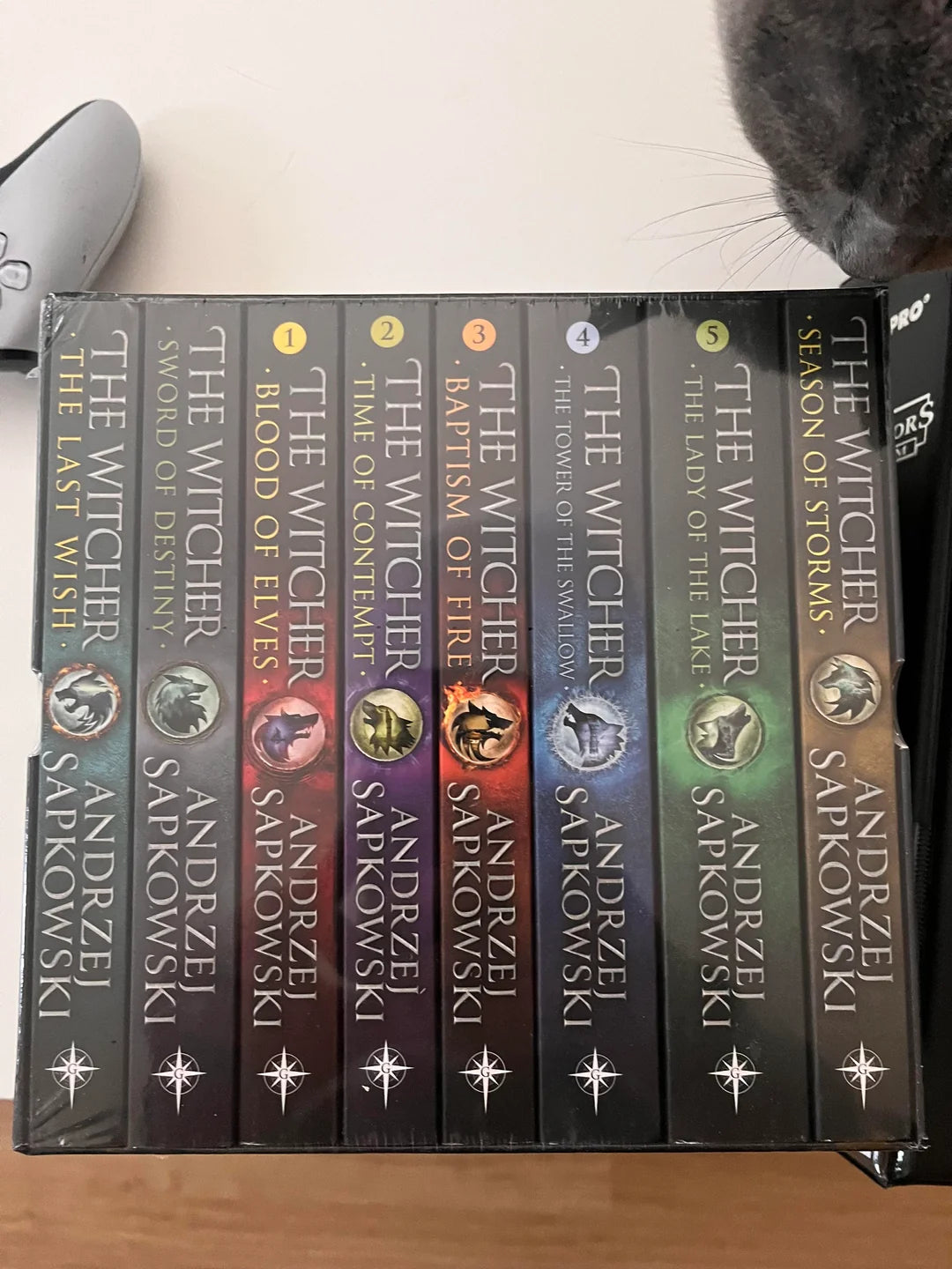 The Witcher Saga: Complete 8-Book Box Set by Andrzej Sapkowski | Epic Fantasy Series (Paperback)