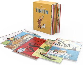 The Adventures Of Tintin Paperback Box Set 23 Book Titles Set Collection Herge ISBN: 9781405294577