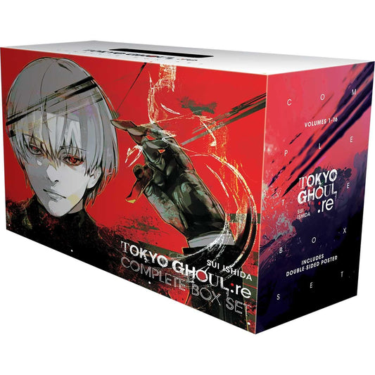 Tokyo Ghoul: re Complete Box Set: Includes vols. 1-16 with premium Paperback – Box set ISBN: 9781974718474