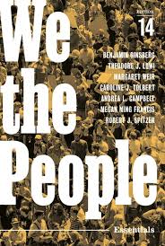 We the People Fourteenth Essentials Edition ISBN: 9781324034797