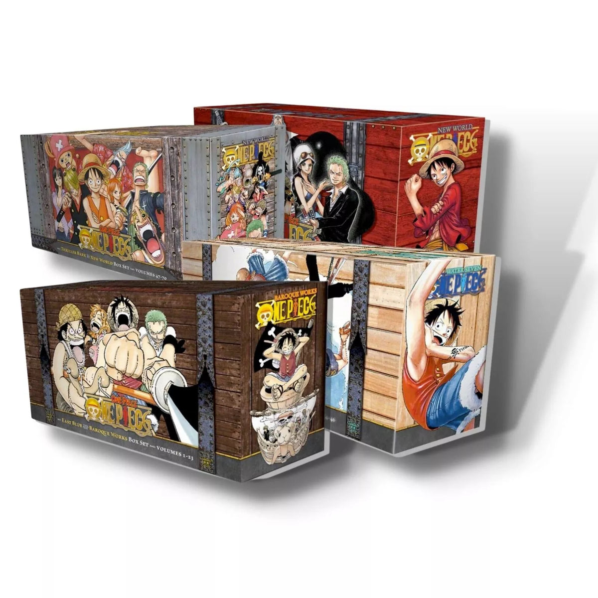 ワンピース　ONE PIECE 英語版　1〜90巻　BOX 4BOX One Piece Manga Box Set Collection: Volumes 1–90 (Box Sets 1–4
