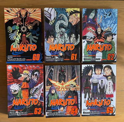 Naruto Manga Box Set 3: Volumes 49–72  The Final Chapters || Comic Book Full/Loose Set  🎁 Freebie: A free Manga Wall Poster